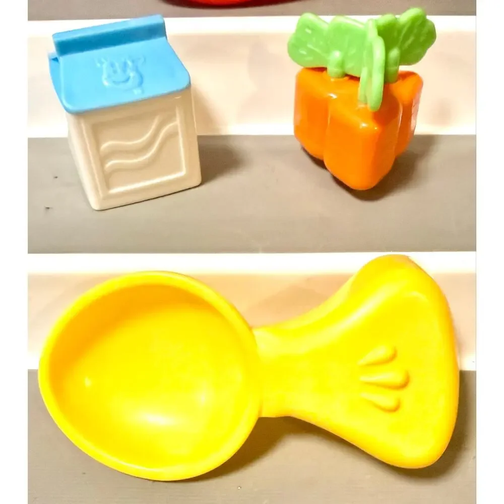 Fisher Price Laugh & Learn Kitchen Fridge REPLACEMENT SHAPE FOOD Carrot Milk